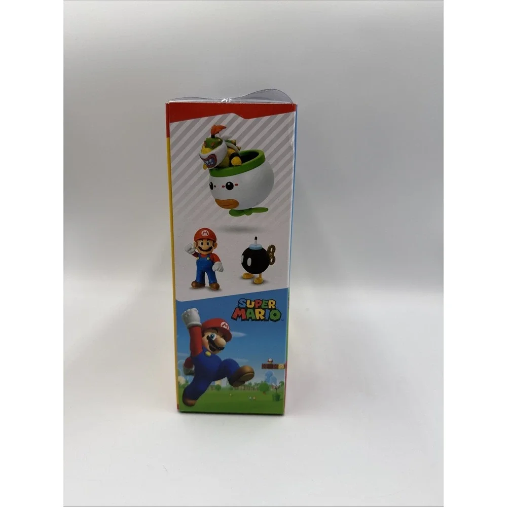 Super Mario Bowser Jr Clown Car Bob-Omb Bomb Jakks Pacific 2.5 World Of Nintendo